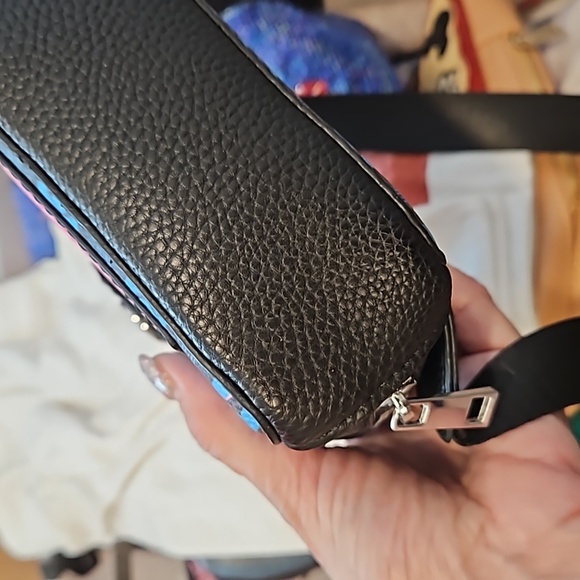 Disney's Haunted Mansion crossbody bag magnetic closure zipper inside pockets - Picture 5 of 8